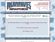 Tablet Screenshot of massivegraphicsma.com